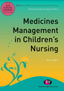 Medicines Management in Children's Nursing Pdf/ePub eBook