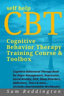 Self Help Cbt Cognitive Behavior Therapy Training Course   Toolbox Book