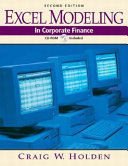 Excel Modeling in Corporate Finance