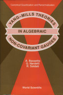 Yang-Mills Theories in Algebraic Non-covariant Gauges