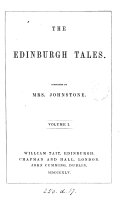 The Edinburgh tales  conducted by mrs  Johnstone