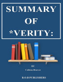 Summary Of *Verity: By Colleen Hoover