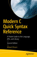Modern C Quick Syntax Reference [Pdf/ePub] eBook