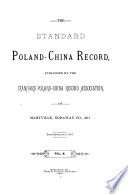 The Standard Poland China Record