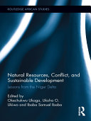 Natural Resources, Conflict, and Sustainable Development