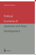 Political Economy of Japanese and Asian Development