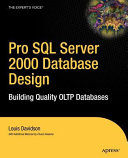 Pro SQL Server 2000 Database Design