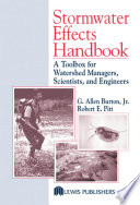Stormwater Effects Handbook Book