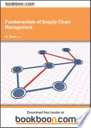 Book Fundamentals of Supply Chain Management Cover
