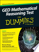 GED Mathematical Reasoning Test For Dummies Book
