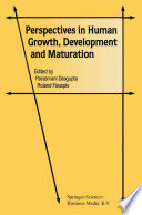 Perspectives in Human Growth  Development and Maturation Book