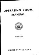 Operating Room Manual