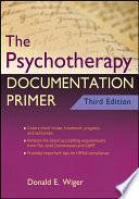 The Psychotherapy Documentation Primer Book