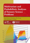 Multivariate and Probabilistic Analyses of Sensory Science Problems