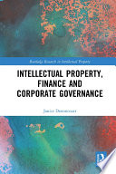 Intellectual Property  Finance and Corporate Governance