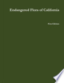 Endangered Flora of California