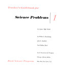 Teacher S Guidebook For Science Problems For Junior High School