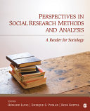 Perspectives in Social Research Methods and Analysis