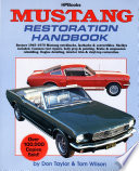 Mustang Restoration Handbook Book