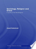 Sociology  Religion and Grace Book