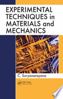 Experimental Techniques in Materials and Mechanics Book