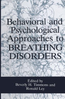 Behavioral and Psychological Approaches to Breathing Disorders