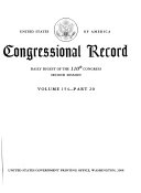 Congressional Record, Daily Digest of the ... Congress