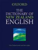 The Dictionary of New Zealand English