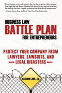 Business Law Battle Plan for Entrepreneurs