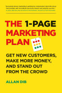 The 1 Page Marketing Plan Book