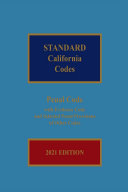 Matthew Bender Standard California Codes: Penal Code with Evidence Code