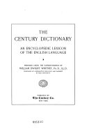 The Century Dictionary and Cyclopedia  Dictionary