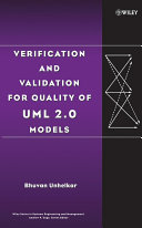 Verification and Validation for Quality of UML 2.0 Models