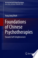 Foundations of Chinese Psychotherapies Book