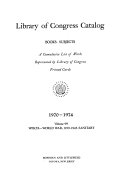 Library of Congress Catalogs