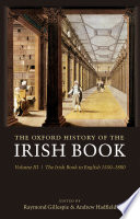 The Oxford History of the Irish Book, Volume III