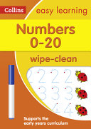 Numbers 0 20  Wipe Clean Activity Book Book