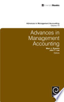 Advances in Management Accounting Book