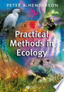 Practical Methods in Ecology