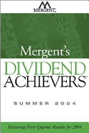 Mergent's Dividend Achievers Summer 2004