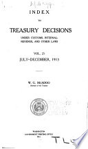 Treasury Decisions Under Customs and Other Laws Book