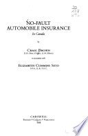 No-fault Automobile Insurance in Canada