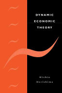 Dynamic Economic Theory