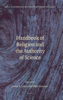 Handbook of Religion and the Authority of Science