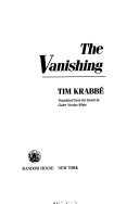The Vanishing Book PDF