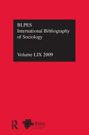 IBSS: Sociology: 2009 Vol. 59