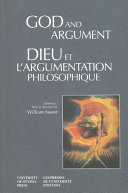 God and Argument - Dieu et l'argumentation philosophique Pdf/ePub eBook