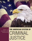 Book The American System of Criminal Justice Cover