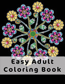 Easy Adult Coloring Book