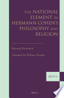 The National Element in Hermann Cohen s Philosophy and Religion